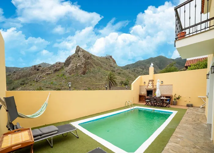 In Tenerife With Pool And Sea Views * 팔름-마르