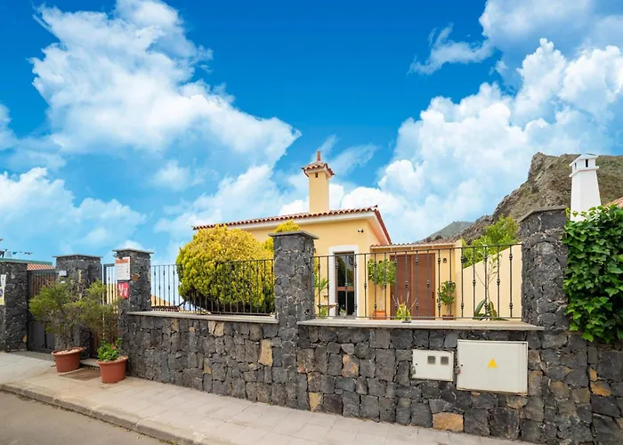 In Tenerife With Pool And Sea Views 펜션 팔름-마르